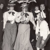 Bal de la Galette, Carnival party at Circolo della Cultura e delle Arti, Trieste, 28 February 1957 (stage setting)